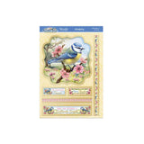 Hunkydory Crafts Beautiful Birds Deco-Large Set - Brilliant Blue Tit