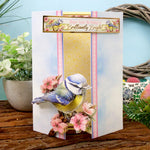 Hunkydory Crafts Beautiful Birds Deco-Large Set - Brilliant Blue Tit