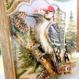 Hunkydory Crafts Beautiful Birds Deco-Large Set - Wonderful Woodpecker