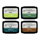 Spellbinders BetterPress Mini Ink Pad Set, Woodlands