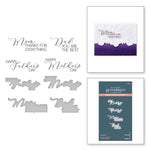 Spellbinders Mother's & Father's Day Sentiments Press Plate From The Mirrored Arch Collection