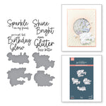 Spellbinders BetterPress Shine Sparkle On Sentiments