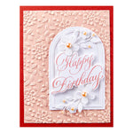 Spellbinders Copperplate Happy Birthday and Everything BetterPress Plate & Die Set from the Copperplate Happy Everything Sentiments Collection by Paul Antonio