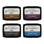 Spellbinders BetterPress Letterpress Mini Ink Pad Set 4/Pkg Regal Tones