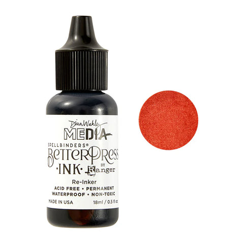 Spellbinders Sedona BetterPress Reinker by Dina Wakley