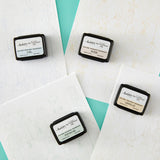 Spellbinders Blushing Macarons BetterPress Ink Mini Set and Reinkers Bundle by Frank Garcia