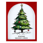 Spellbinders Twinkle Bright Tree Registration BetterPress Plates from the Wonderland Collection