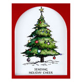 Spellbinders Twinkle Bright Tree Registration BetterPress Plates from the Wonderland Collection