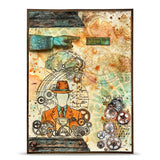 AALL and Create - A6 - Stamp Set - Faceless Time