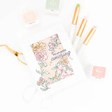 Pinkfresh Studio Clear With Gold Dust Gems