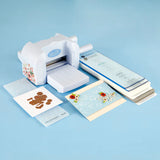 Spellbinders BLUE MIST PLATINUM SCOUT DIE CUTTING AND EMBOSSING MACHINE - 3.5" PLATFORM