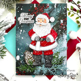 Honey Bee Lovely Layers: Vintage Santa - Honey Cuts - Stand-Alone Dies