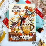 Honey Bee Stamps Lovely Layers: Boho Leaves - Honey Cuts