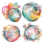 Simply Stated- Bubbles XL Ephemera Pack