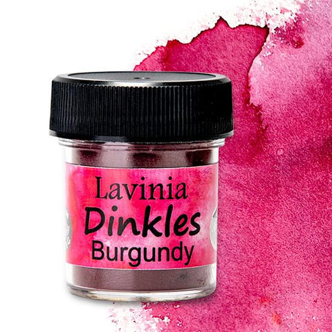 Lavinia -Dinkles Ink Powder Burgundy