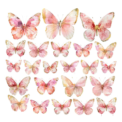 Simply Stated - Oh Darling, What If You Fly Butterflies Ephemera