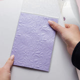Chloe's Creative Cards 5x7 3D Embossing Folder - Floral Lace