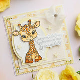 Chloe's Creative Cards Die & Stamp - Baby Collection Giraffe