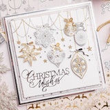 Chloe's Creative Cards Die & Stamp - Gilded Baubles