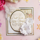 Chloe's Creative Cards Photopolymer Stamp Set (DL) - Falling Leaves