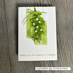 Vaessen Creative - Clear Stamps English Christmas Texts 20pcs