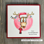 Vaessen Creative - Clear Stamps Reindeer & Co 1 14pcs
