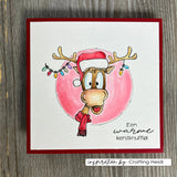 Vaessen Creative - Clear Stamps Reindeer & Co 1 14pcs
