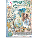 Ciao Bella Wanderlust Junk Journal & Ephemera Book A4 32/Pkg