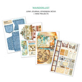 Ciao Bella Wanderlust Junk Journal & Ephemera Book A4 32/Pkg