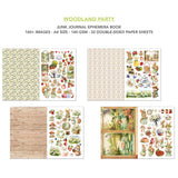 Ciao Bella Woodland Party Junk Journal & Ephemera Book A4 32/Pkg