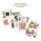 Ciao Bella Back To School Junk Journal & Ephemera Book A4 32/Pkg
