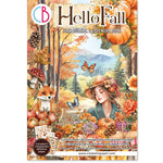 Ciao Bella - Hello Fall Junk Journal Ephemera Book A4 32/Pkg