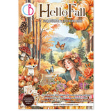Ciao Bella - Hello Fall Junk Journal Ephemera Book A4 32/Pkg