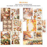 Ciao Bella - Hello Fall Junk Journal Ephemera Book A4 32/Pkg