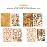 Ciao Bella - Hello Fall Junk Journal Ephemera Book A4 32/Pkg
