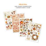 Ciao Bella - Hello Fall Junk Journal Ephemera Book A4 32/Pkg