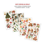 Ciao Bella - Hot Cocoa & Holly Junk Journal Ephemera Book A4 32/Pkg