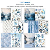Ciao Bella - Frozen Land Junk Journal Ephemera Book A4 32/Pkg