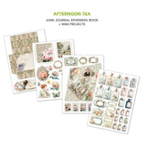 Ciao Bella Afternoon Tea Junk Journal & Ephemera Book A4 32/Pkg