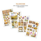 Ciao Bella Yellowstone Junk Journal & Ephemera Book A4 32/Pkg
