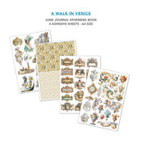Cioa Bella A Walk in Venice Junk Journal & Ephemera Book A4 32/Pkg