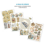 Cioa Bella A Walk in Venice Junk Journal & Ephemera Book A4 32/Pkg