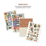 Ciao Bella Sports Days Junk Journal & Ephemera Book A4 32/Pkg