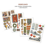 Ciao Bella Sports Days Junk Journal & Ephemera Book A4 32/Pkg