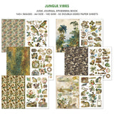 Ciao Bella Jungle Vibes Junk Journal & Ephemera Book A4 32/Pkg