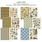 Ciao Bella Jungle Vibes Junk Journal & Ephemera Book A4 32/Pkg