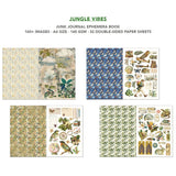 Ciao Bella Jungle Vibes Junk Journal & Ephemera Book A4 32/Pkg