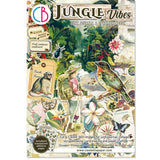 Ciao Bella Jungle Vibes Junk Journal & Ephemera Book A4 32/Pkg