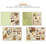 Ciao Bella Seventies Junk Journal & Ephemera Book A4 32/Pkg
