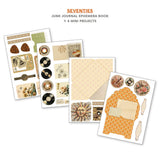 Ciao Bella Seventies Junk Journal & Ephemera Book A4 32/Pkg